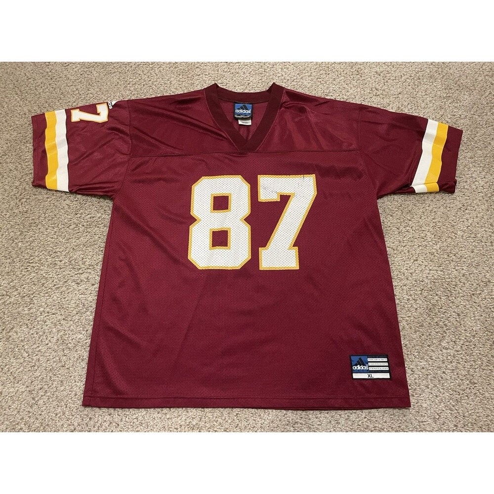 VINTAGE Washington Redskins Jersey Mens XL Adidas Rod Gardner FOOTBALL NFL Y2K